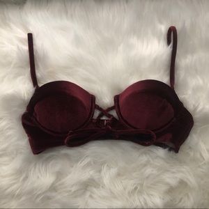 Crushed Velvet Swim Top